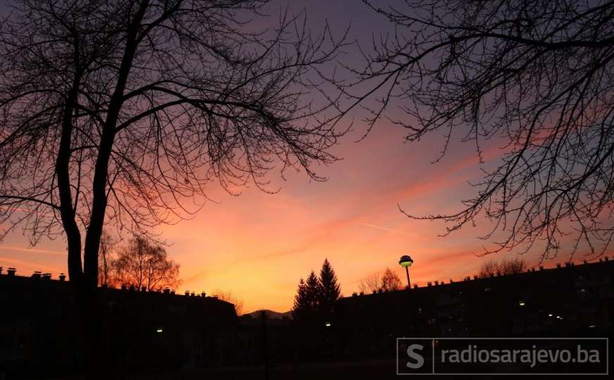 Magičan zalazak sunca iznad Sarajeva oduševio građane
